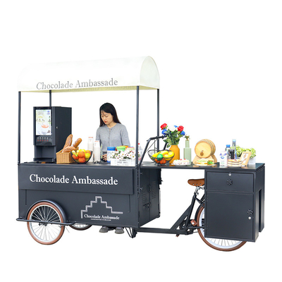Outdoor Street Hotel Dreirad Eiswagen Fahrrad Design mit Milch Rohstoff