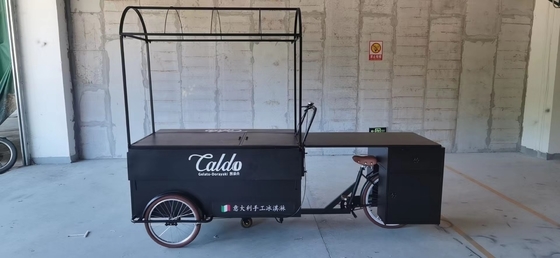 Elektro-Dreifahrer-Lebensmittel-Truck mit individueller Spannung und schwerem Galvanisierten Stahl