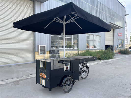 Elektro-Solar-Food-Dreifahrrad für einfache und bequeme Bedienung 277*210*70cm