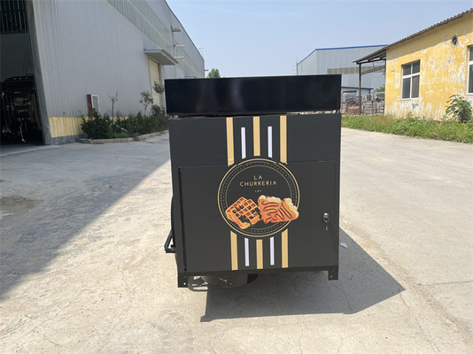 Herstellungsbetrieb Kaffee Kleinwagen Anhänger Klapptisch Größe 1300x750x150mm