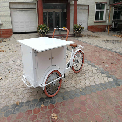 Hochproduktivität angepasster Dreirad Kaffee Food Bike für die Produktion von Lebensmittelgetränken