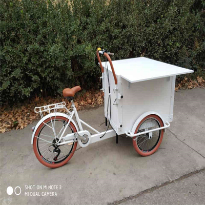 Hochproduktivität angepasster Dreirad Kaffee Food Bike für die Produktion von Lebensmittelgetränken