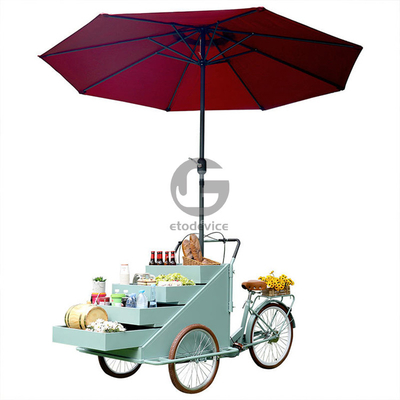 Mobiler Kaffeekorb für den Straßenverkauf