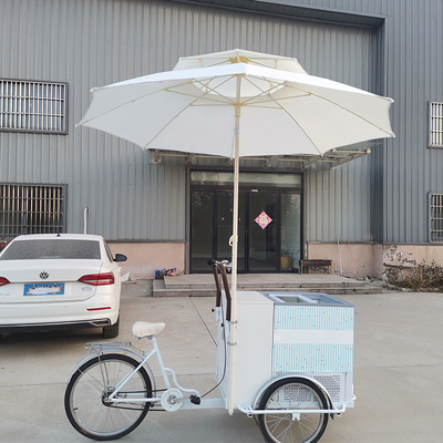 Anwendungsbereiche C Urlaubs-Fahrrad-Stil Hot Dog Drink Food Court Snack Food Carts