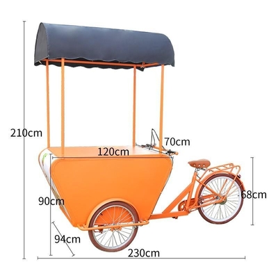 Mobilbar/Bierwagen/Dreifahrrad/Rickshaw-Fahrrad-Foodbike für kleine Kaffeehäuser