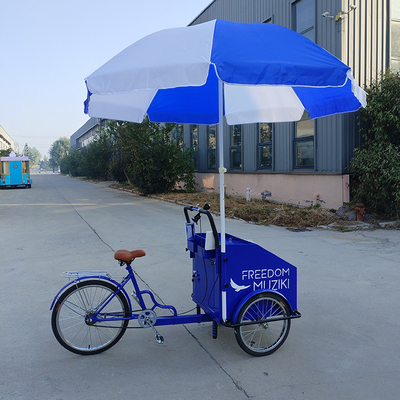 3 Wheel Street Mobile Fast Food Vending Bike Cart mit individueller Kochvorrichtung