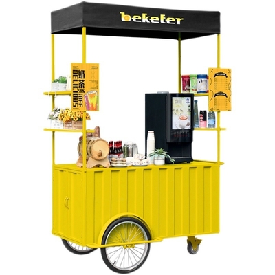 Handschubbetrieb Die Kunst des Entwurfs eines motorisierten Dreirad-Food-Carts