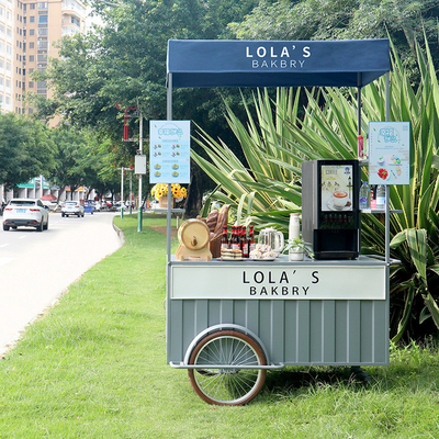 Handschubbetrieb Die Kunst des Entwurfs eines motorisierten Dreirad-Food-Carts