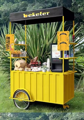 Eiscreme Dreiradtrailer Lebensmittelrad mit hoher Leistung und langer Lebensdauer