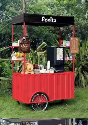 Eiscreme Dreiradtrailer Lebensmittelrad mit hoher Leistung und langer Lebensdauer