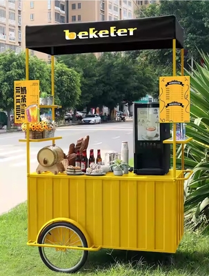 Eiscreme Dreiradtrailer Lebensmittelrad mit hoher Leistung und langer Lebensdauer