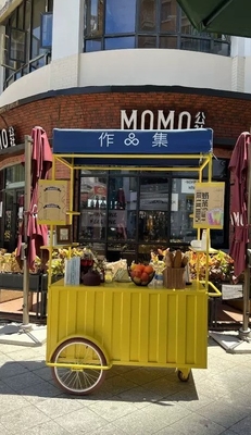 Markt Mobile Eiscreme Straßenwagen mit Wassersystem Anpassung und Spannung