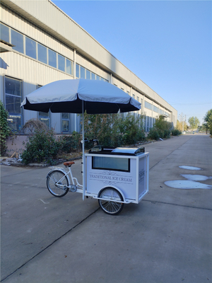 Mehrfunktionales Kaffeetrailer-Fahrrad für intime Umgebungen