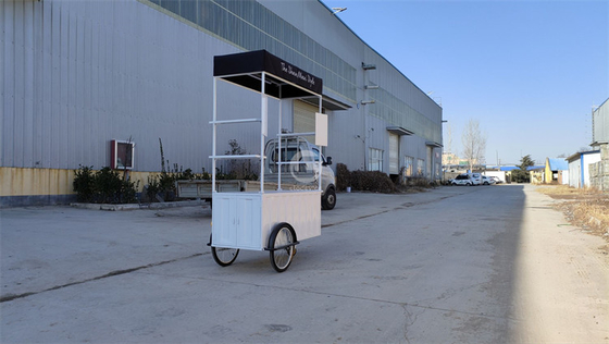 110v/220v Spannung Outdoor-Fastfood-Kiosk Eiscreme-Fahrrad für Snackverkäufe im Freien