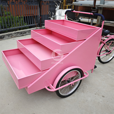 Customized Electric Bread Bike OEM Mobile Dreirad für Gemüse und Obst in der Konservenfabrik