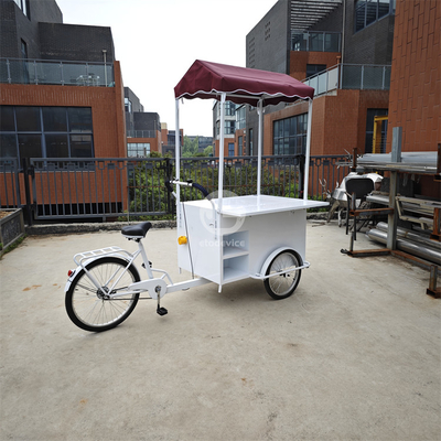 2200*900*2000mm Kaltgetränke Eiscreme Verkauf Dreirad Eiscreme Anzeige Dreirad Fahrrad