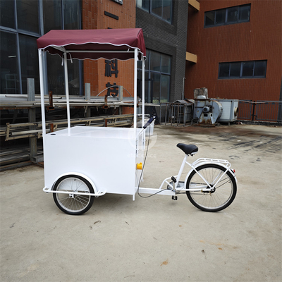 2200*900*2000mm Kaltgetränke Eiscreme Verkauf Dreirad Eiscreme Anzeige Dreirad Fahrrad