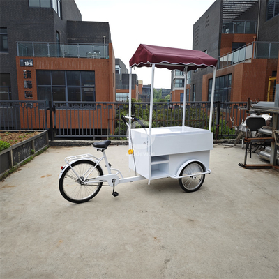 2200*900*2000mm Kaltgetränke Eiscreme Verkauf Dreirad Eiscreme Anzeige Dreirad Fahrrad