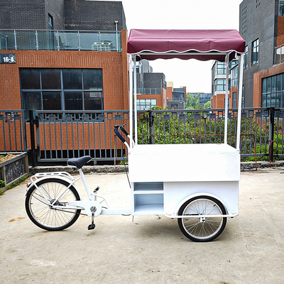 Design Eiscreme und Pfannkuchen Lebensmittel Fahrrad Fracht Fahrrad ideal für die Produktion von Tiefkühlkost