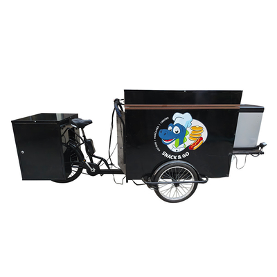 Multifunktionelles Frühstück Elektro-Dreifahrrad-Essenwagen Fahrradwagen