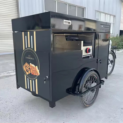 Custom Foldable Mobile Fast-Food Dreirad für den EU-Standard-Cargo Snack-Vending