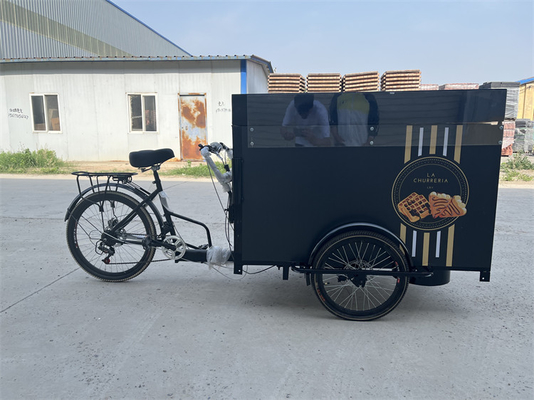 angepasste Farbe Elektrische mobile Getränke Dreirad für Fast Food und Kaffeekutschen Verkauf