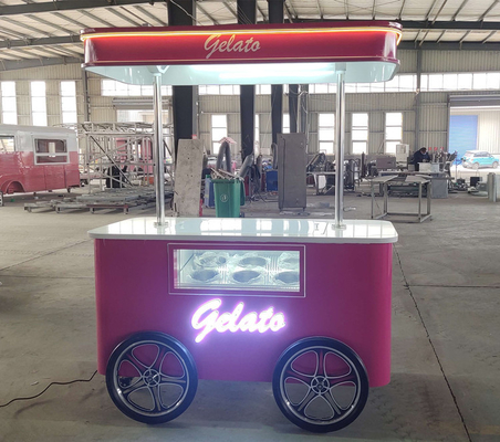 Eiswagen mit drei Rädern, Eiswagen mit 4 Rädern