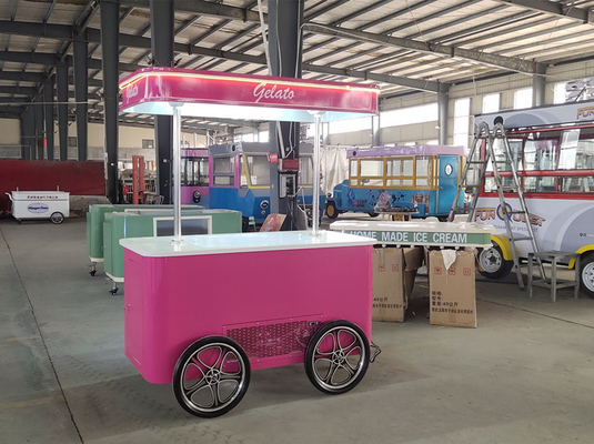 Hot Designer Eiscreme Wagen Indoor Wagen Eiscreme Express