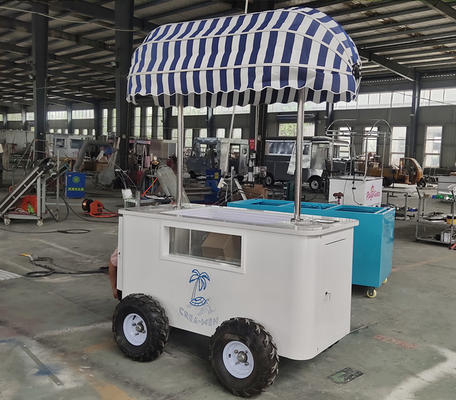 Das ultimative Soft Serve Eis-Erlebnis: Lebensmittel-Service-Wagen für Outdoor-Vans