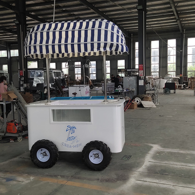 Das ultimative Soft Serve Eis-Erlebnis: Lebensmittel-Service-Wagen für Outdoor-Vans
