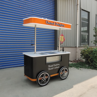 Strand-Eiswagen mit Gefrierschrank/Eiswagen/italienisches Eiswagen