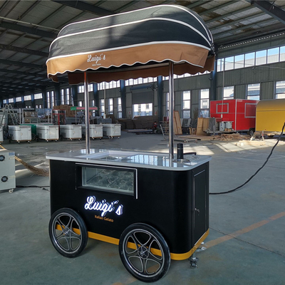 Eiscreme-Trucks Mobil Hard Eiscreme Ball Schub Lebensmittelkorb Chinesische Hersteller Eiscreme-Korb