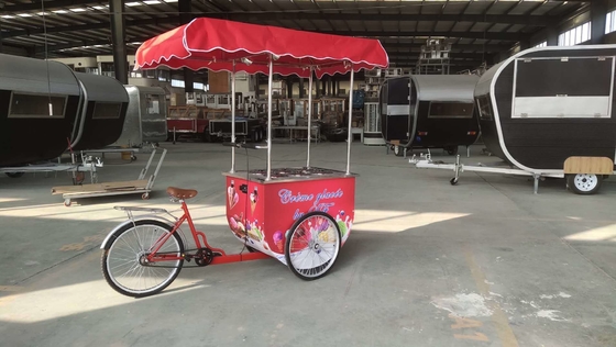 2023 China mobile Straßensaft-Verkaufswagen Eiscreme Popsicle-Wagen Lebensmittelwagen