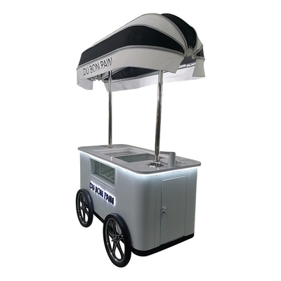 Herbst beliebte Straßenanwendung Gelato Cart Italienische Eiscreme Cart mit CE