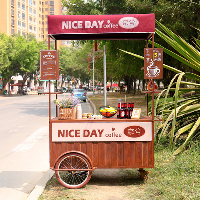 Mobile Coffee Emporium Das ultimative Pedal-Cart-Küchen-Erlebnis