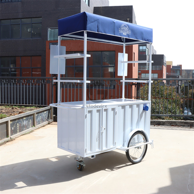 Kaffee-Drei-Rad-Push-Wagen-Portable Beverage-Lösung für mobile Unternehmer