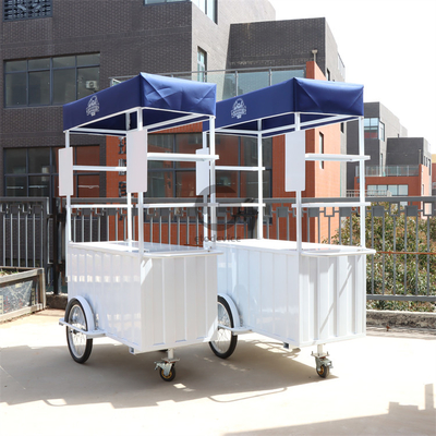 Kaffee-Drei-Rad-Push-Wagen-Portable Beverage-Lösung für mobile Unternehmer