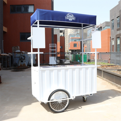 Kaffee-Drei-Rad-Push-Wagen-Portable Beverage-Lösung für mobile Unternehmer