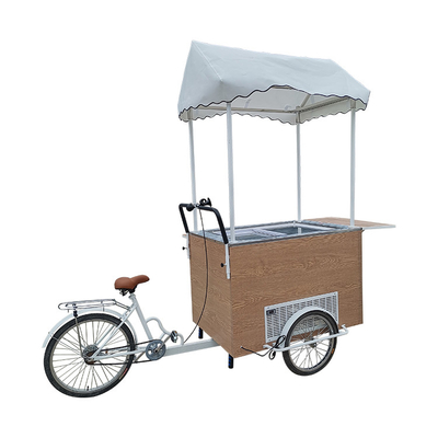 Handwerkswagen Innovation Pedalbetriebene Schubkarren für eine umweltfreundlichere Lebensmittelindustrie