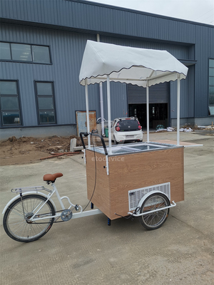 Handwerkswagen Innovation Pedalbetriebene Schubkarren für eine umweltfreundlichere Lebensmittelindustrie