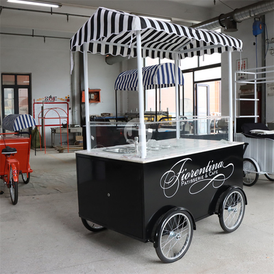 Rolling Bistro Kochkreationen auf einem Fahrrad Food Cart Anpassung