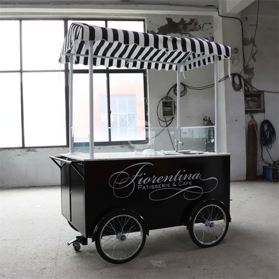 Anpassung Fahrrad Lebensmittelkorb 100 kg Gewicht für den Outdoor Street Vending