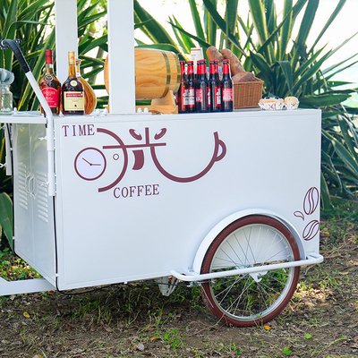 220V/380V Bike Crepe Trailer für das moderne Stadtbild