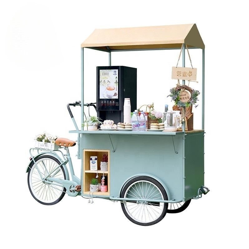 Maßgeschneiderte Spannung Dreiradfahrräder Fahrrad Container Food Truck mit 0-10000 Spannung