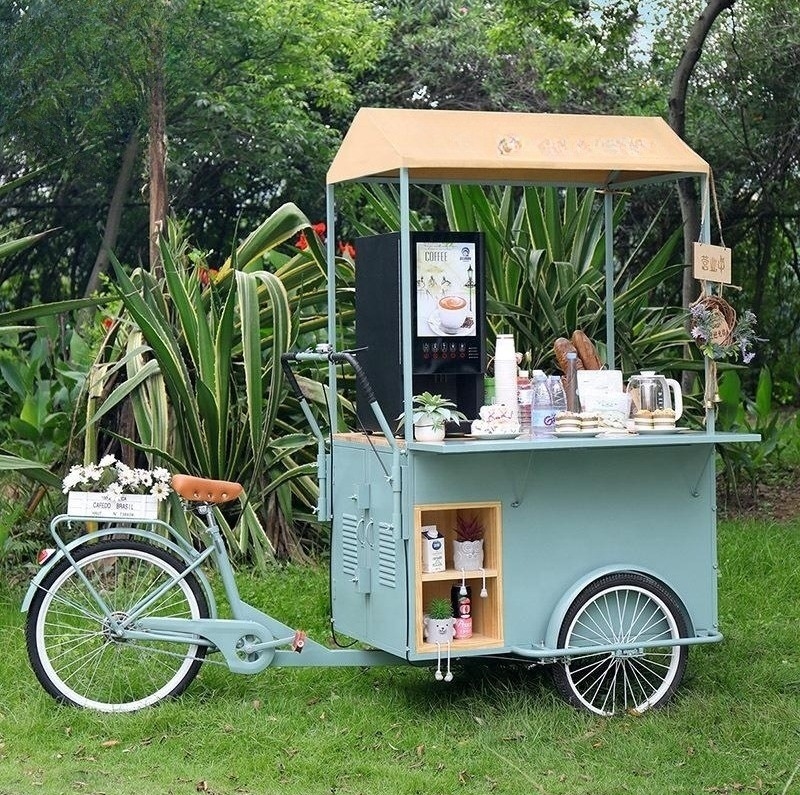 Zuhause Elektro-Dreifahrrad-Essenwagen mit bequemen Funktionen und Größe 2500*620*2250mm