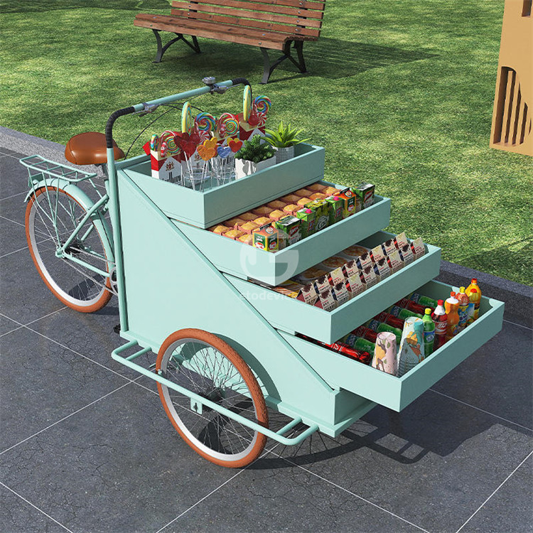 Gemüseverarbeitungsbetrieb Mobilkaffeefahrrad mit L200.00cm*W95.00cm*H110.00cm