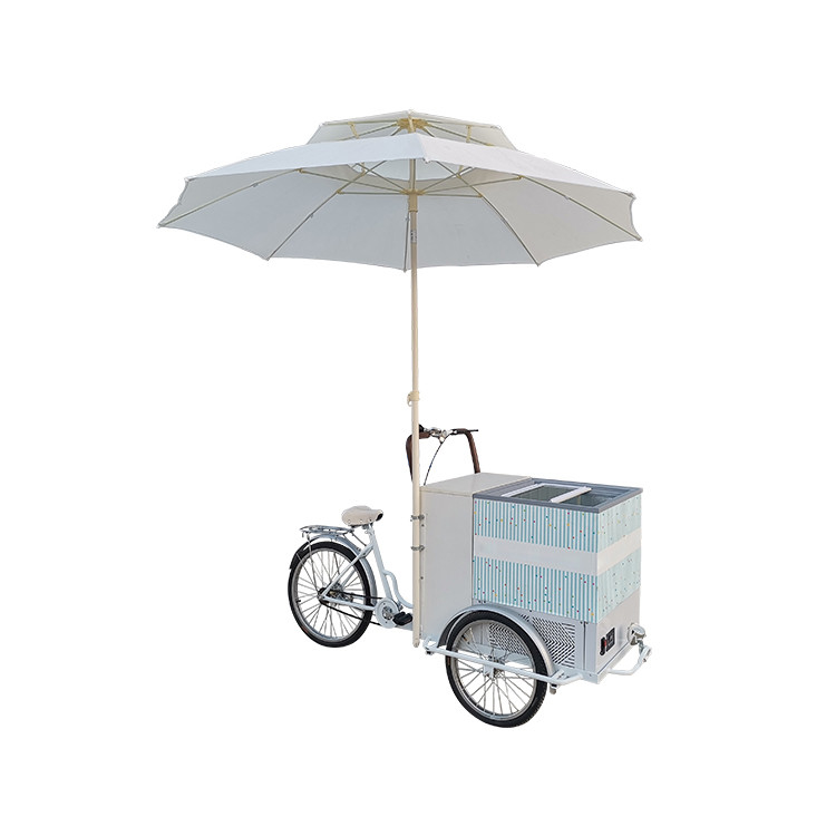 Maßgeschneiderte GLORY Dreiräder Dreirad Outdoor Food Bike Verkaufswagen zum Verkauf von Fast Food