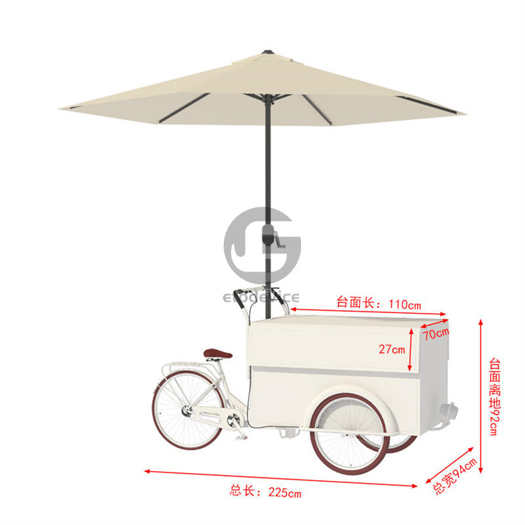 150*70*230cm Dreirad-Essenwagen Das ultimative Geschmackserlebnis in Los Angeles County