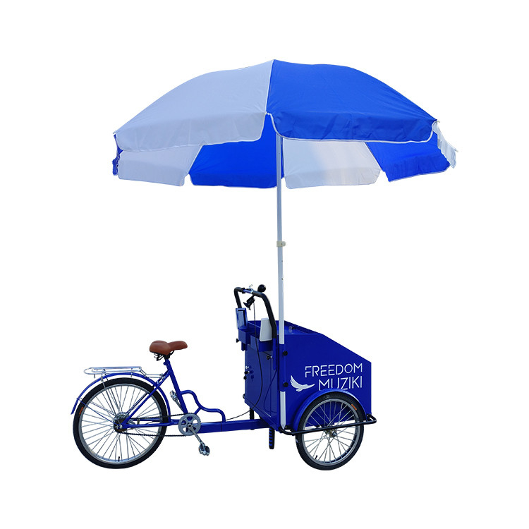 220V/380V Mobile Street Food Bike Verkaufswagen Dreirad für einfache Bedienung und Einrichtung