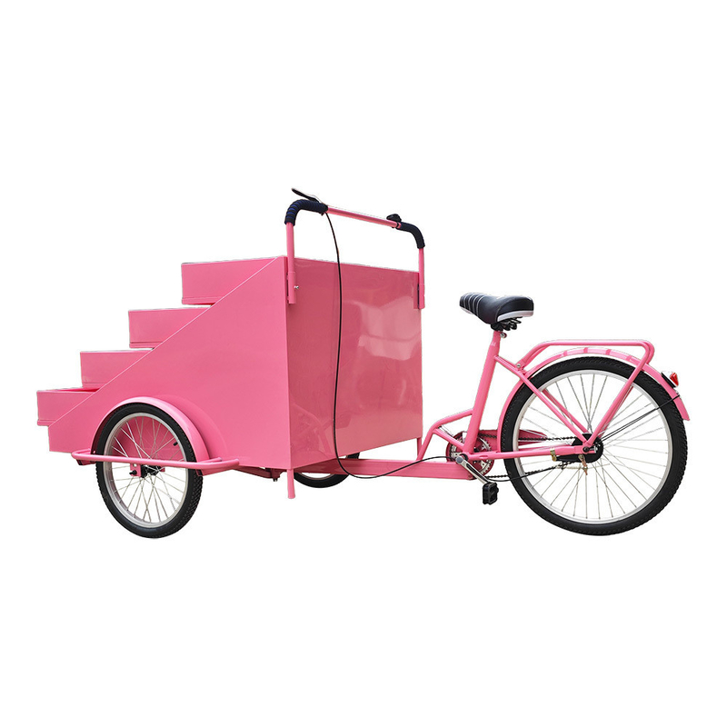 Hochproduktiver Outdoor-Elektro-Fastfood-Dreifahrrad für Bäckereien